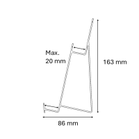 MG Dual Stand Black Classic