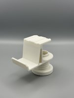 MG Shelf Clamp Plus Alabaster White