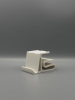 MG Shelf Clamp Slim Alabaster White